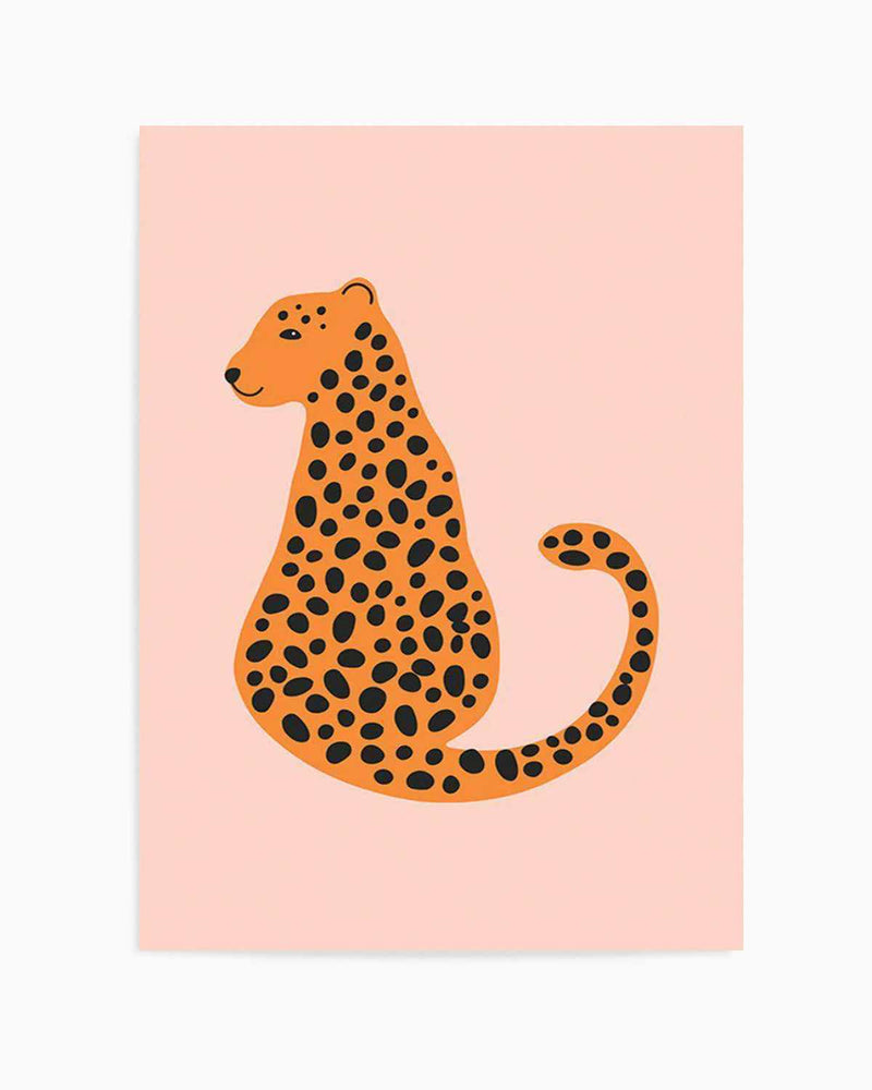 Little Cheetah Art Print