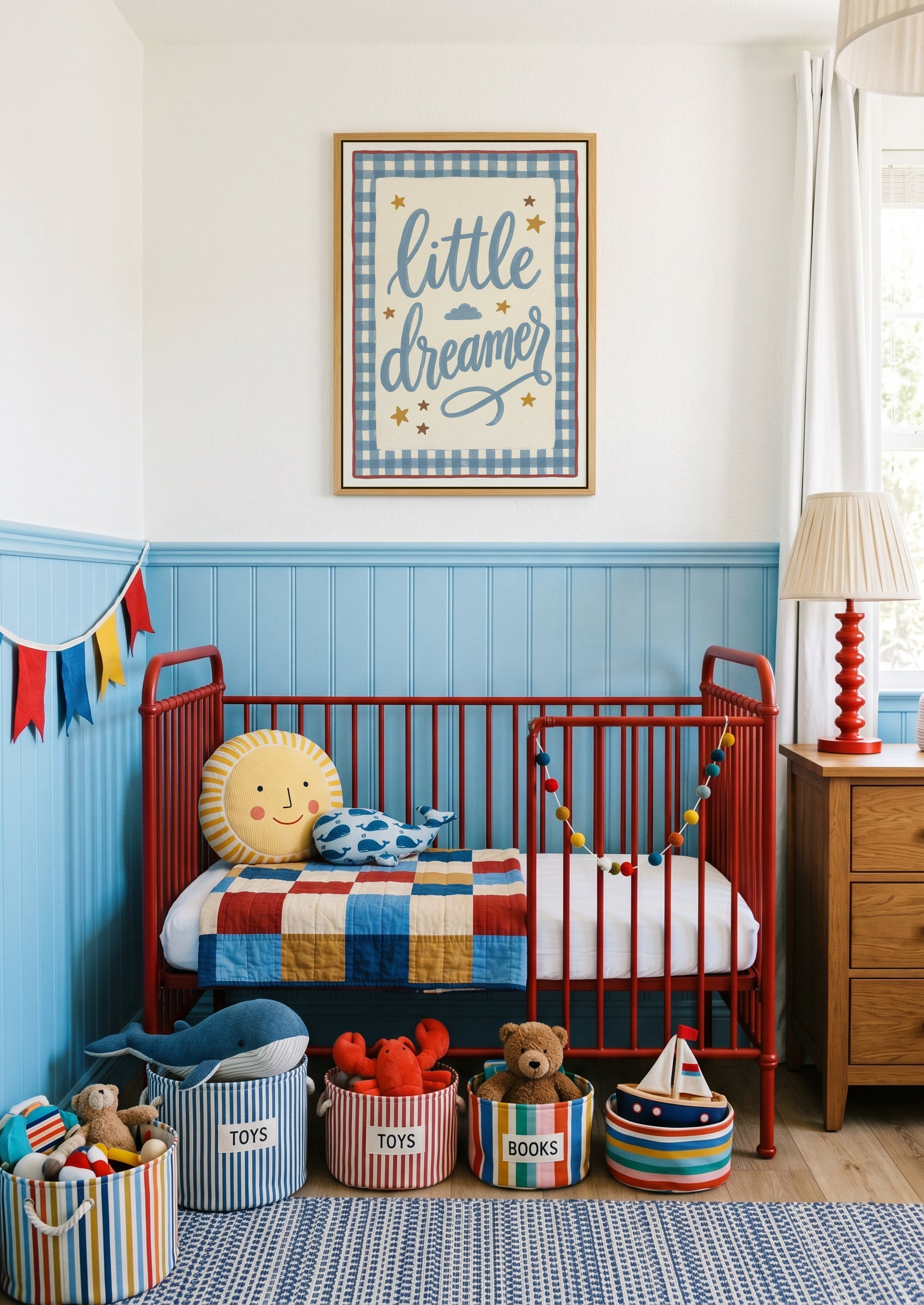 Little Dreamer | Framed Canvas Art Print