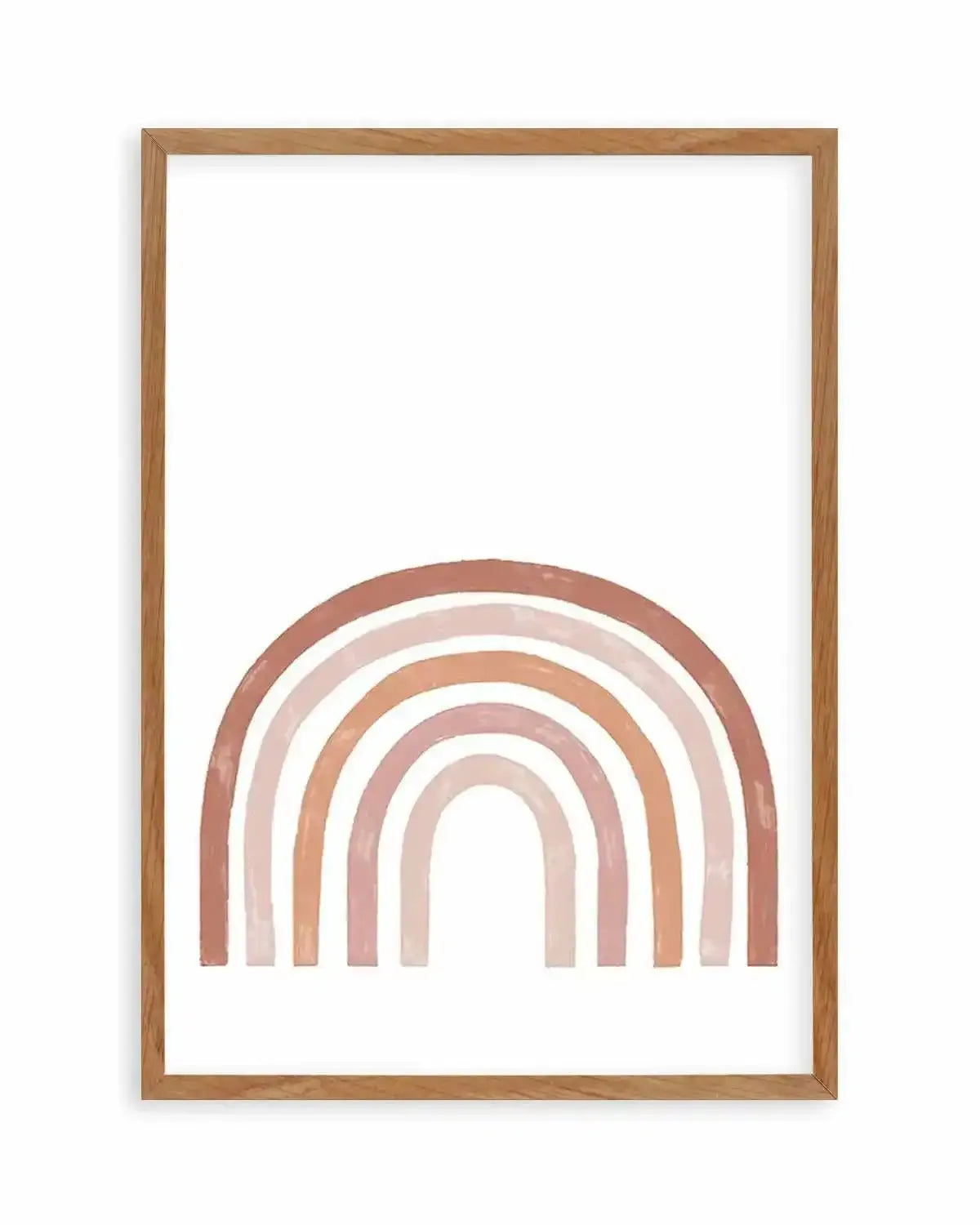 Little Earth Rainbow Art Print from Olive et Oriel where you can shop wallpaper and artworks online