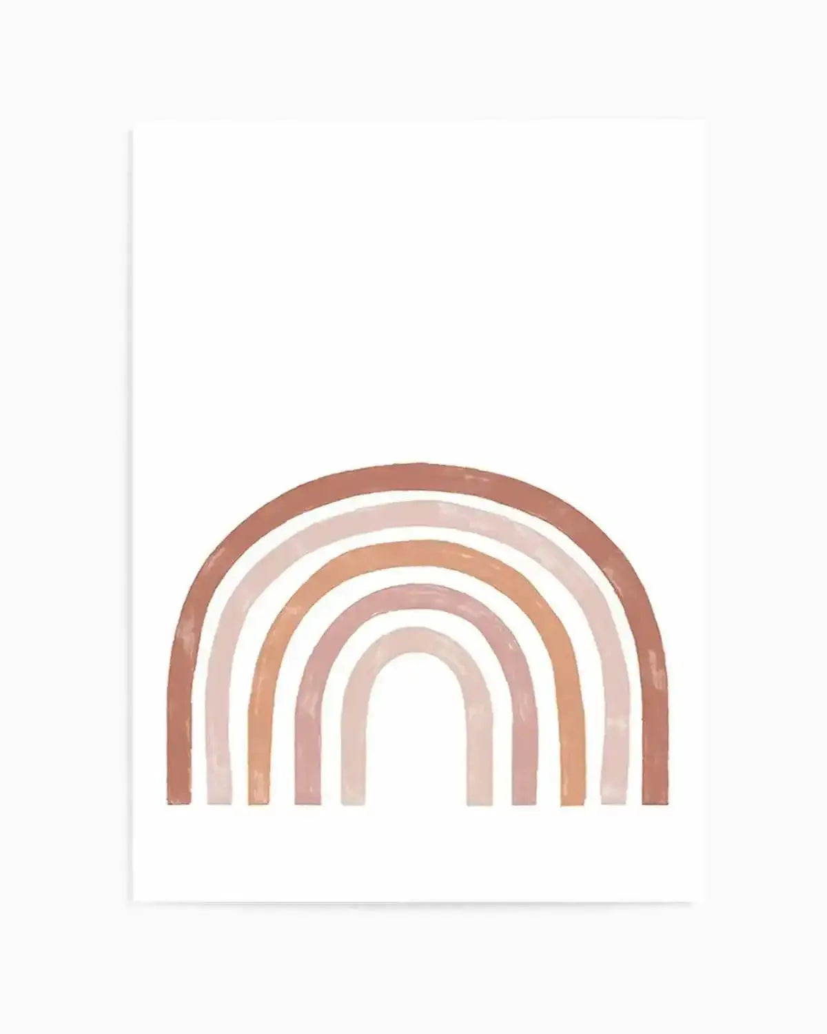 Little Earth Rainbow Art Print from Olive et Oriel where you can shop wallpaper and artworks online