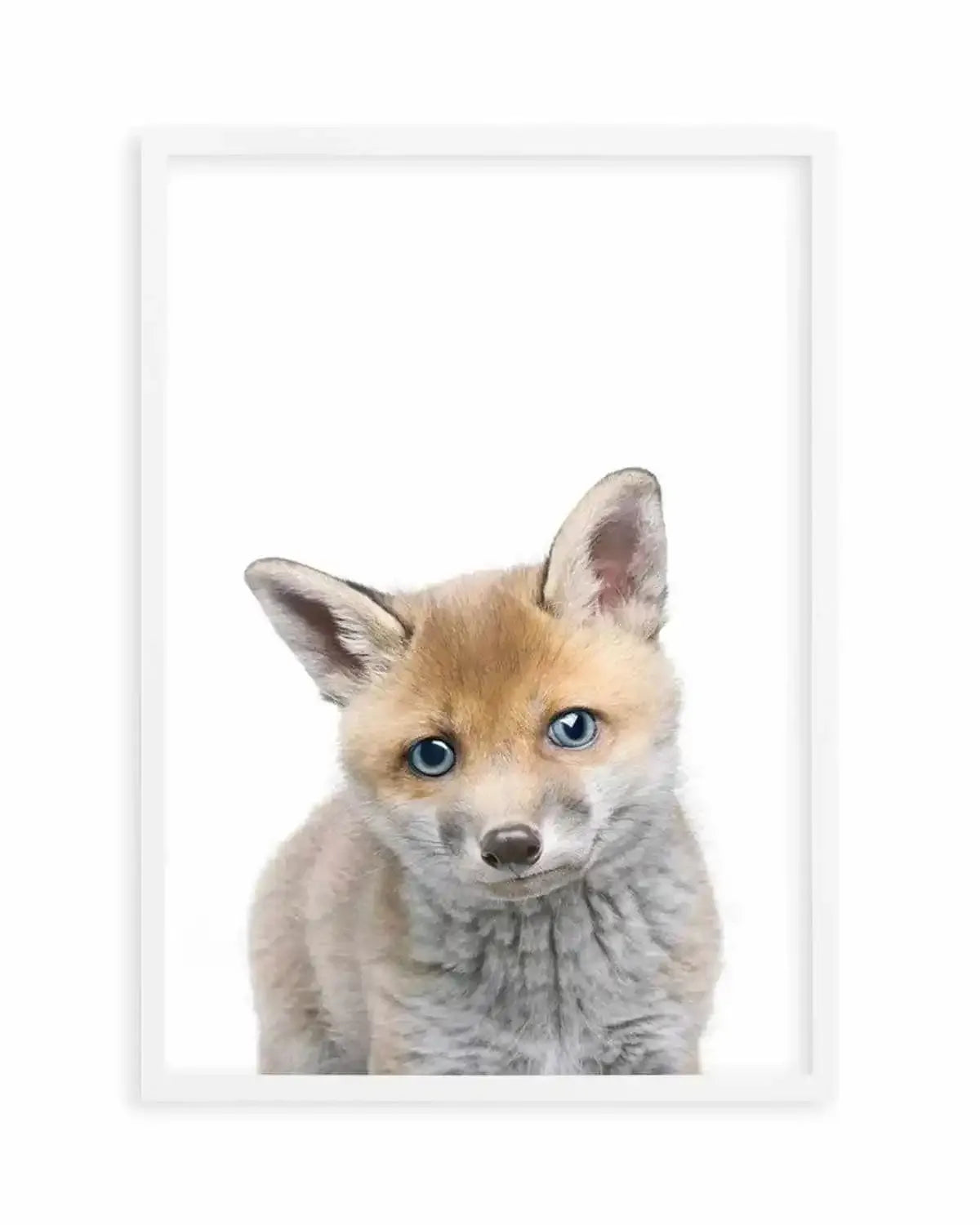 Little Fox Art Print from Olive et Oriel where you can shop wallpaper and artworks online