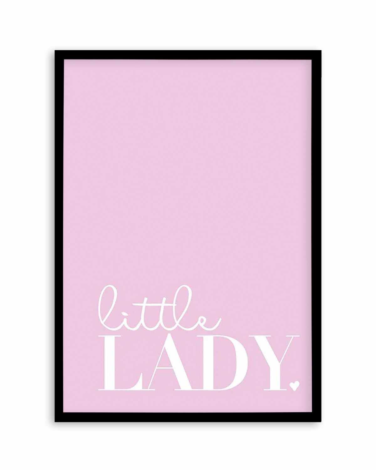 Little Lady Art Print