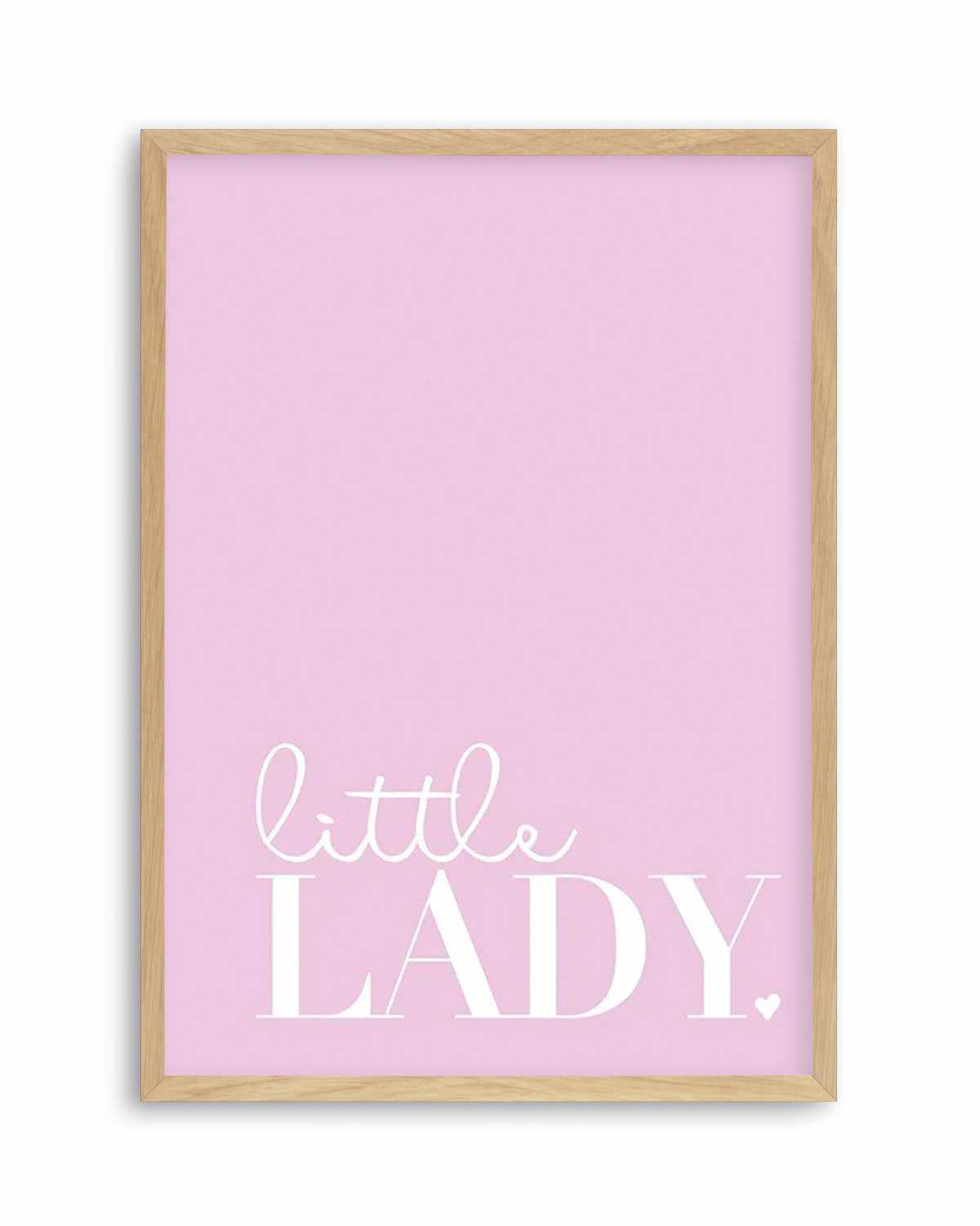 Little Lady Art Print