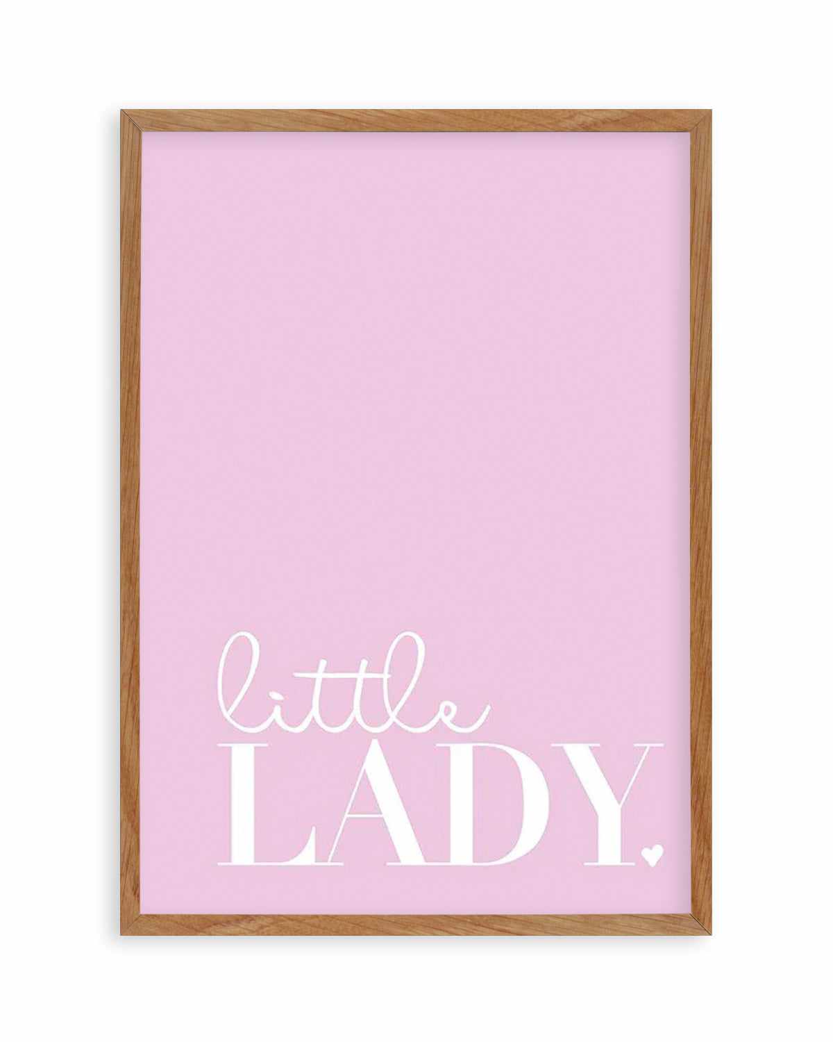 Little Lady Art Print