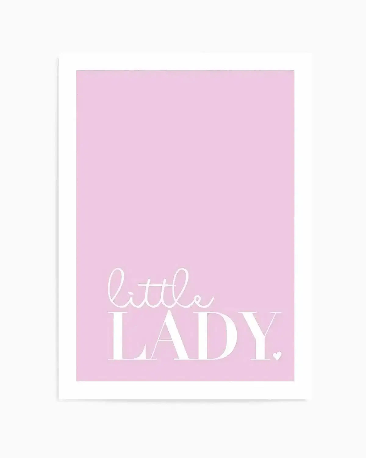 Little Lady Art Print from Olive et Oriel where you can shop wallpaper and artworks online