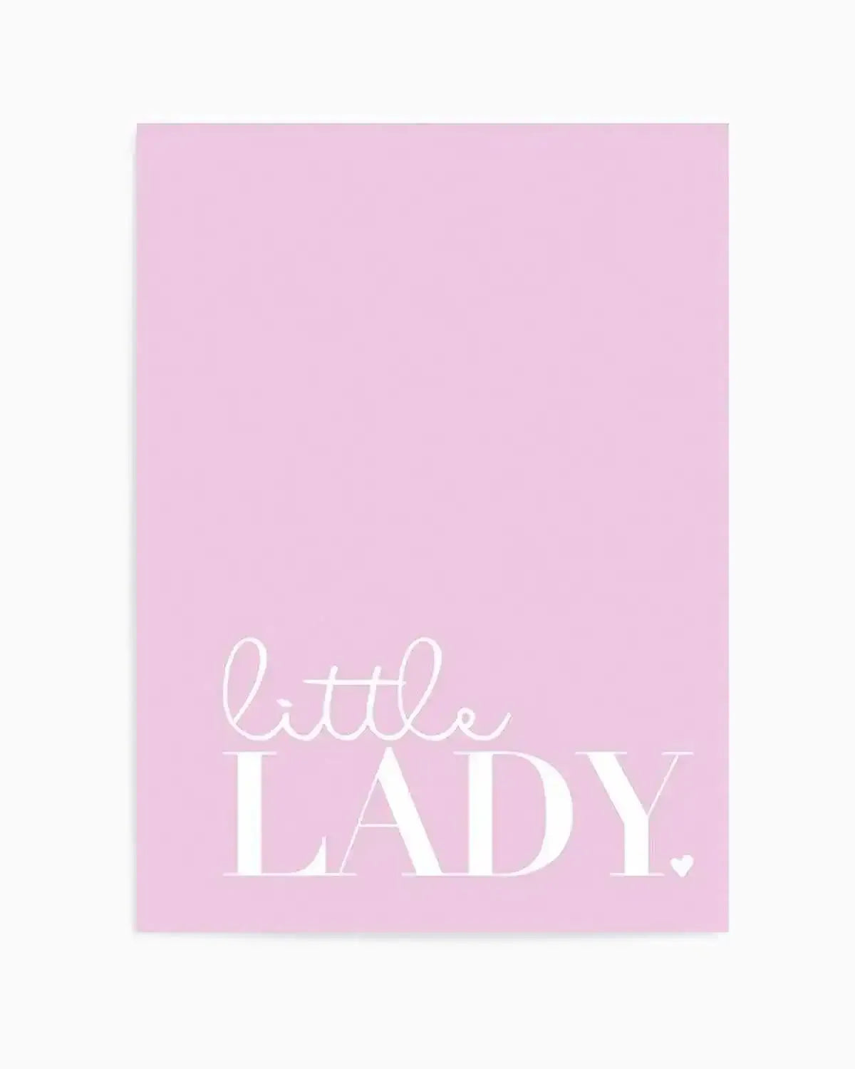 Little Lady Art Print from Olive et Oriel where you can shop wallpaper and artworks online