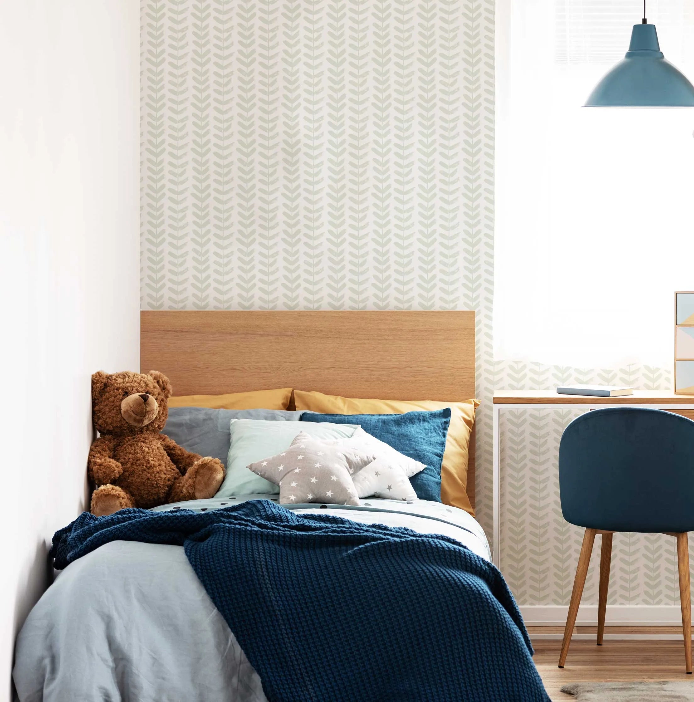 Little Leaf in Sage Wallpaper-Wallpaper-Buy Kids Removable Wallpaper Online Our Custom Made Children‚àö¬¢‚Äö√á¬®‚Äö√ë¬¢s Wallpapers Are A Fun Way To Decorate And Enhance Boys Bedroom Decor And Girls Bedrooms They Are An Amazing Addition To Your Kids Bedroom Walls Our Collection of Kids Wallpaper Is Sure To Transform Your Kids Rooms Interior Style From Pink Wallpaper To Dinosaur Wallpaper Even Marble Wallpapers For Teen Boys Shop Peel And Stick Wallpaper Online Today With Olive et Oriel