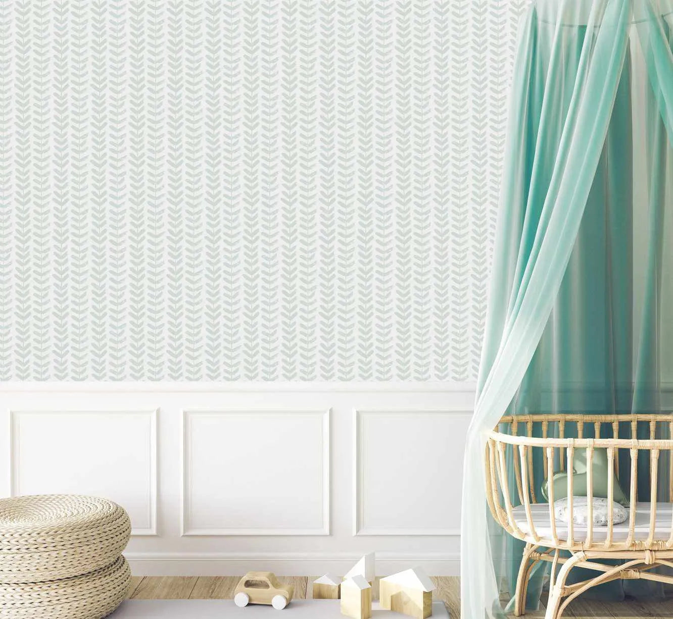 Little Leaf in Sage Wallpaper-Wallpaper-Buy Kids Removable Wallpaper Online Our Custom Made Children‚àö¬¢‚Äö√á¬®‚Äö√ë¬¢s Wallpapers Are A Fun Way To Decorate And Enhance Boys Bedroom Decor And Girls Bedrooms They Are An Amazing Addition To Your Kids Bedroom Walls Our Collection of Kids Wallpaper Is Sure To Transform Your Kids Rooms Interior Style From Pink Wallpaper To Dinosaur Wallpaper Even Marble Wallpapers For Teen Boys Shop Peel And Stick Wallpaper Online Today With Olive et Oriel