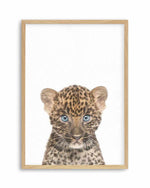 Little Leopard Cub Art Print