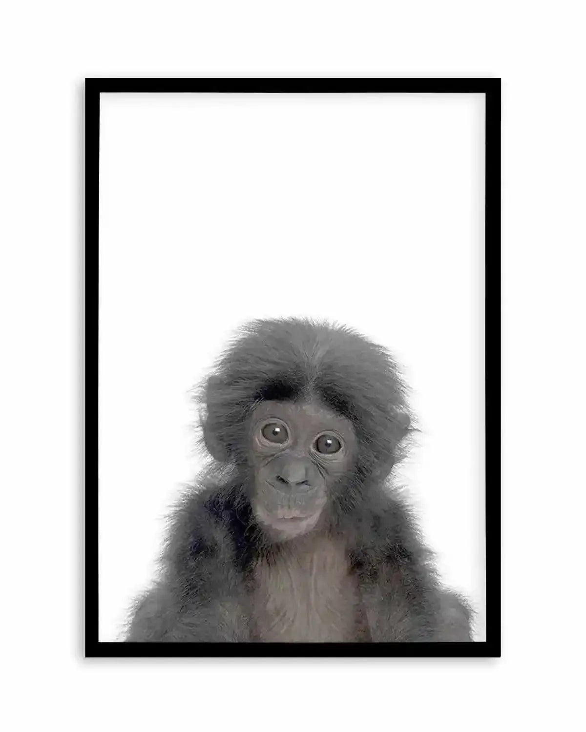 Little Monkey Art Print from Olive et Oriel where you can shop wallpaper and artworks online