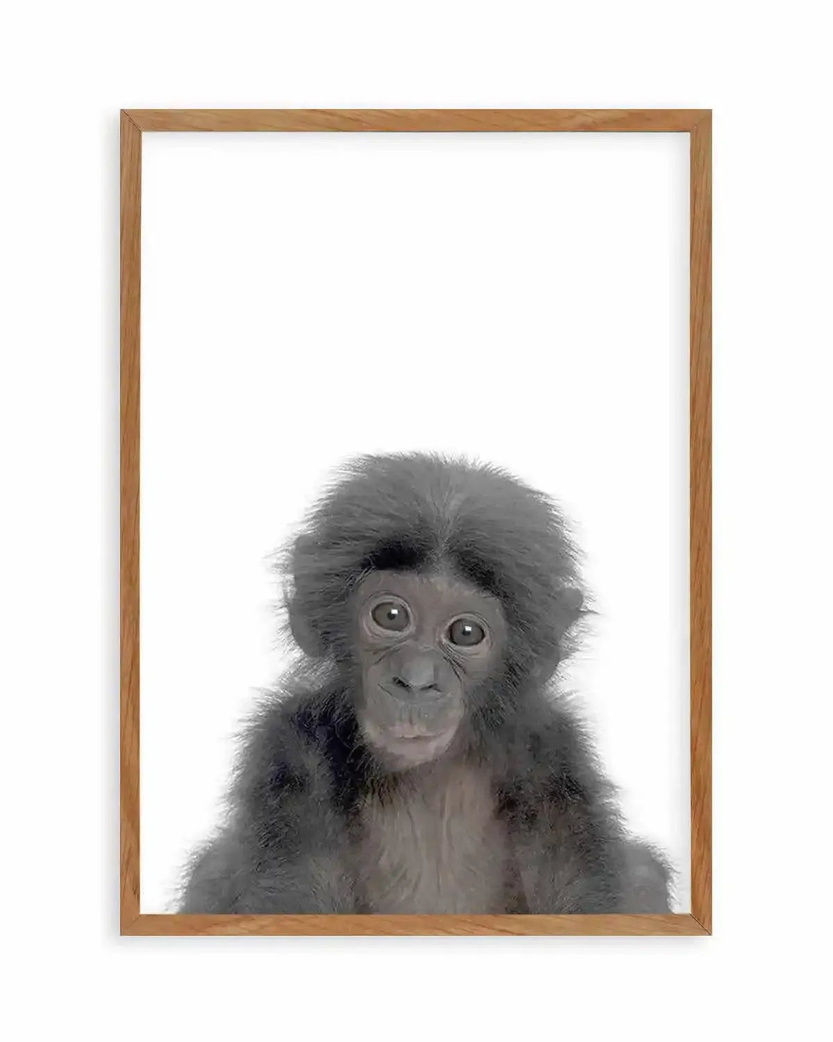 Little Monkey Art Print from Olive et Oriel where you can shop wallpaper and artworks online