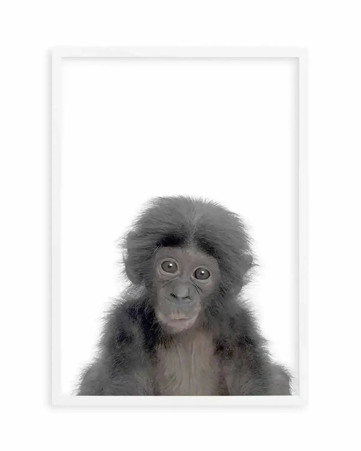 Little Monkey Art Print from Olive et Oriel where you can shop wallpaper and artworks online