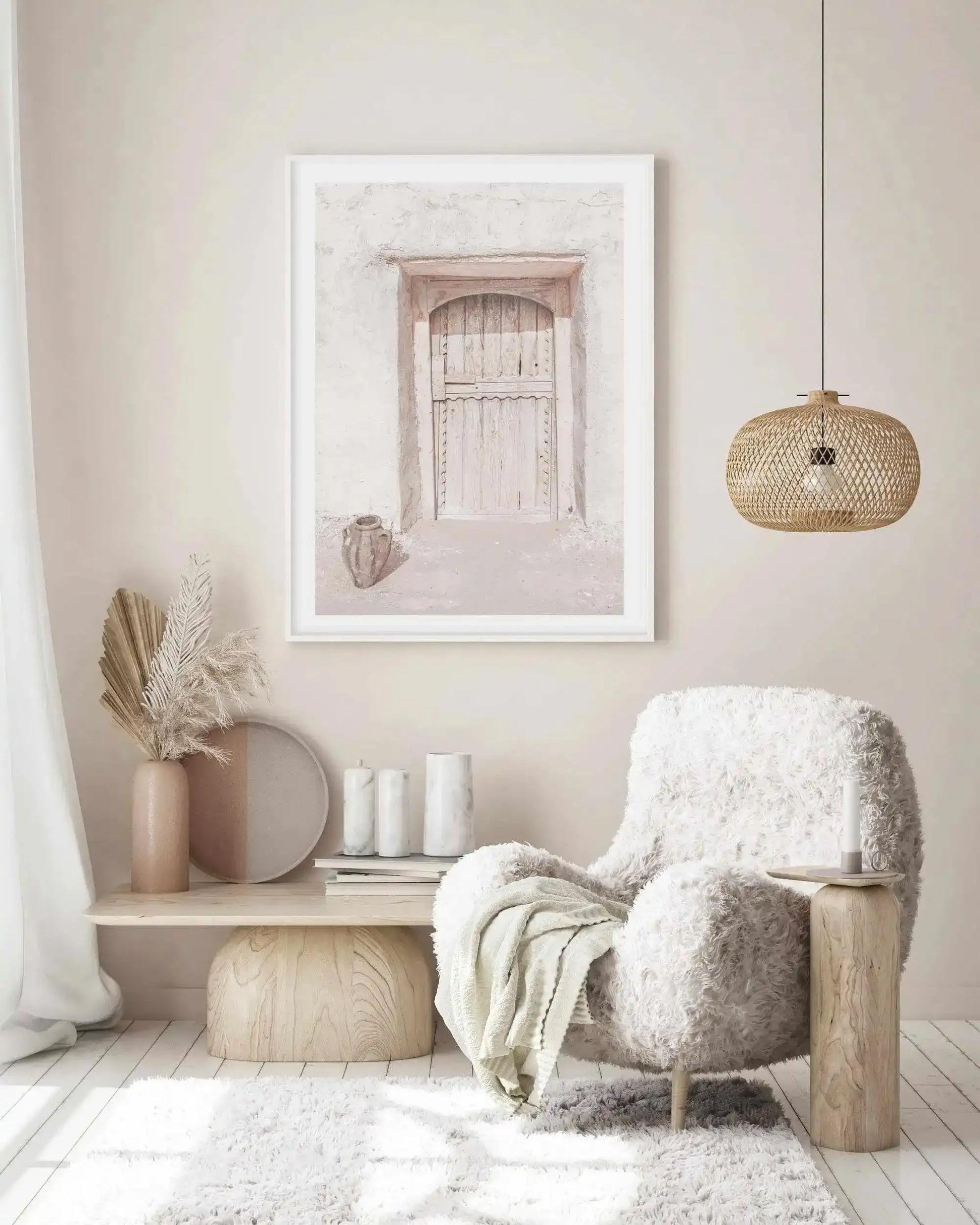 Little Moroccan Door Art Print-Shop Australian Art Prints Online with Olive et Oriel - Our collection of Moroccan art prints offer unique wall art including moroccan arches and pink morocco doors of marrakech - this collection will add soft feminine colour to your walls and some may say bohemian style. These traditional morocco landscape photography includes desert scenes of palm trees and camel art prints - there is art on canvas and extra large wall art with fast, free shipping across Australi