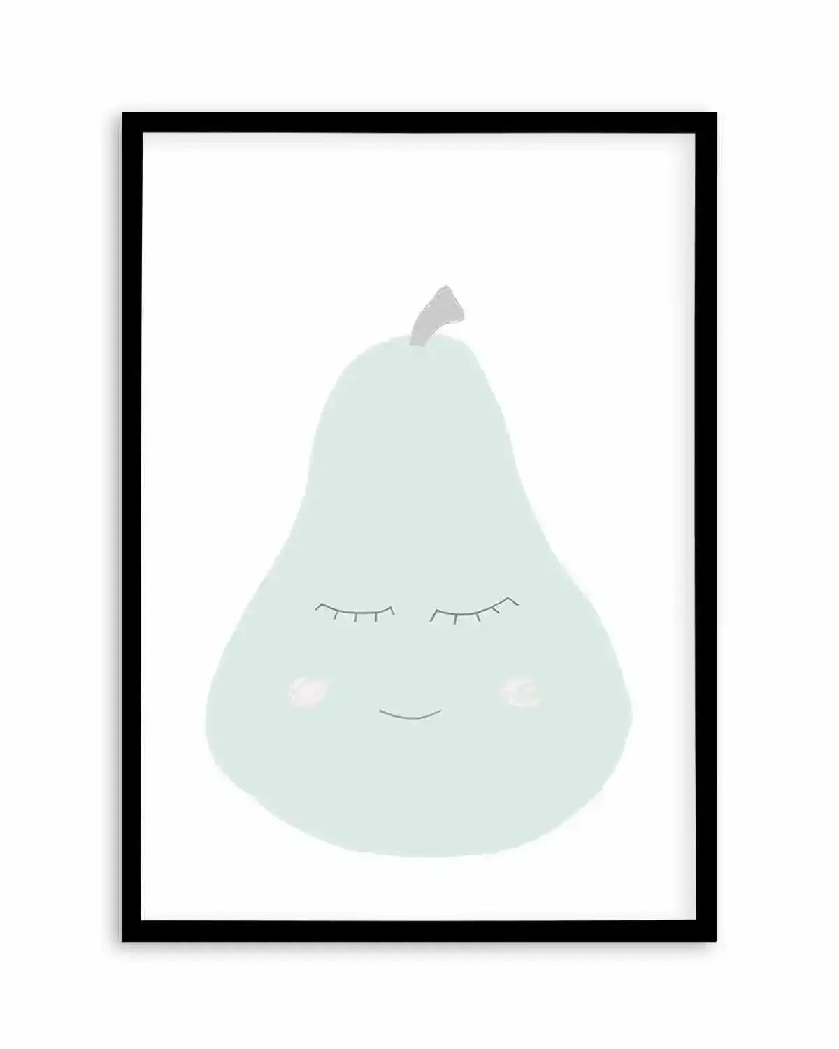 Little Pear Art Print from Olive et Oriel where you can shop wallpaper and artworks online