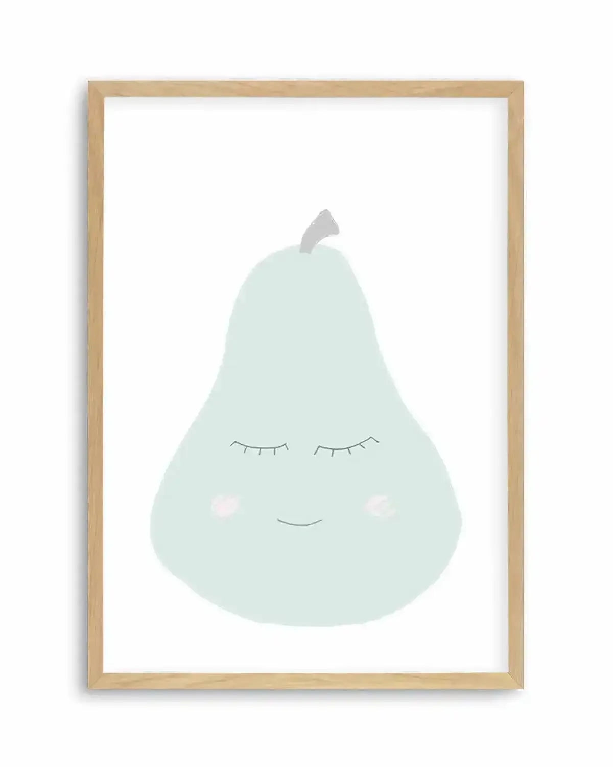 Little Pear Art Print from Olive et Oriel where you can shop wallpaper and artworks online
