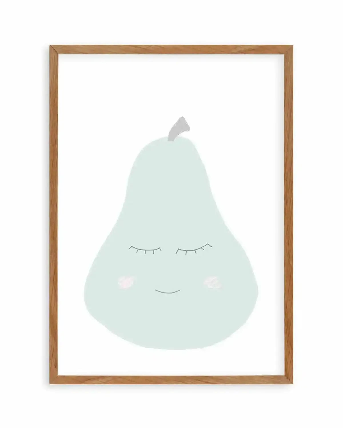 Little Pear Art Print from Olive et Oriel where you can shop wallpaper and artworks online