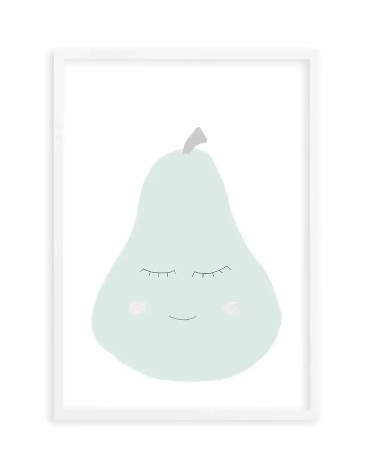 Little Pear Art Print from Olive et Oriel where you can shop wallpaper and artworks online
