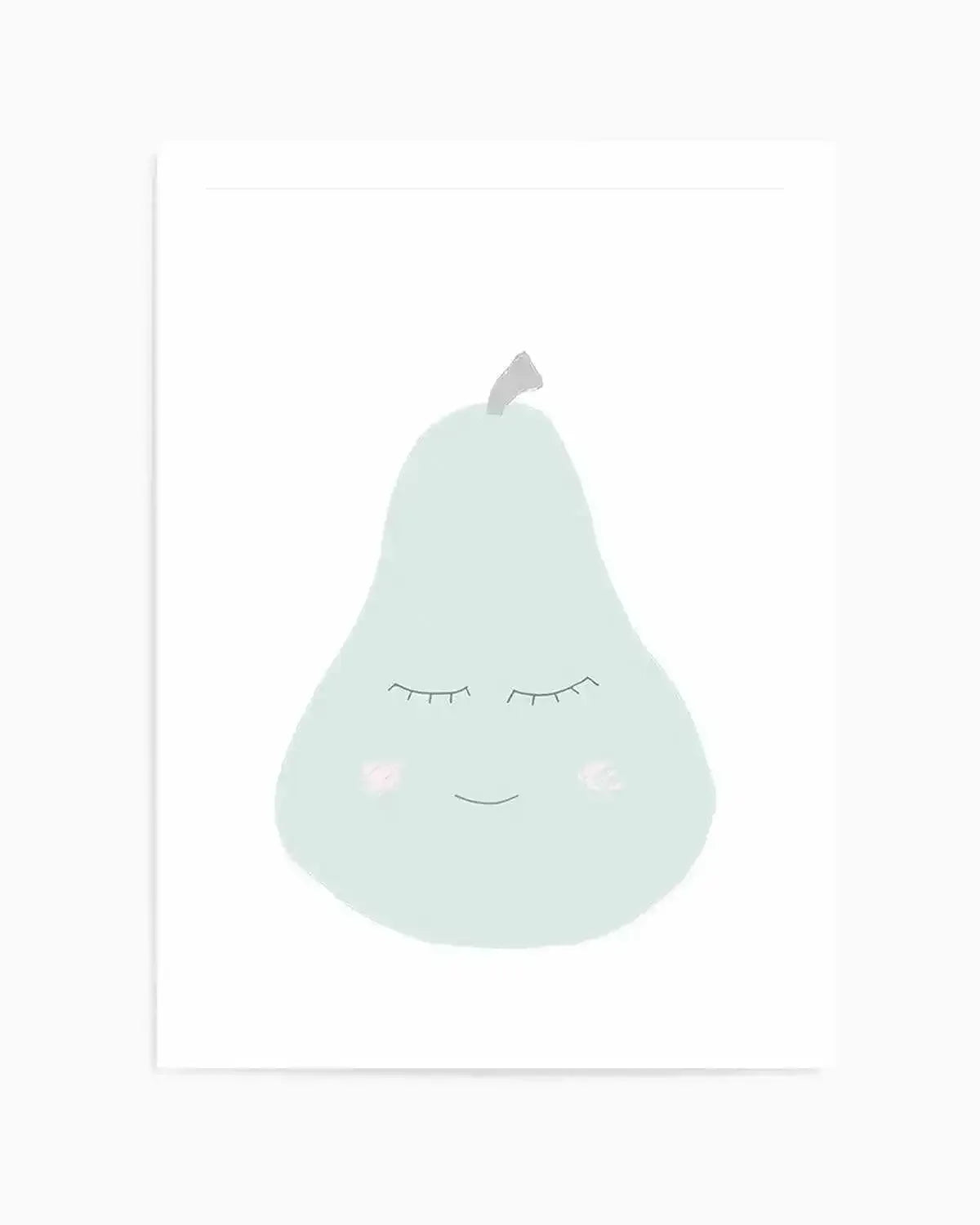 Little Pear Art Print from Olive et Oriel where you can shop wallpaper and artworks online