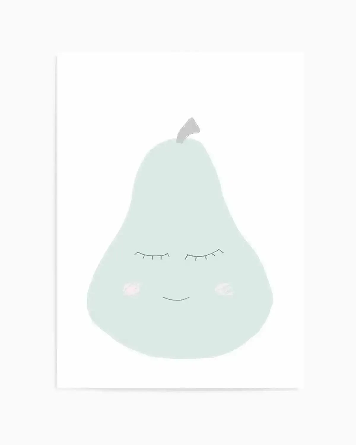 Little Pear Art Print from Olive et Oriel where you can shop wallpaper and artworks online
