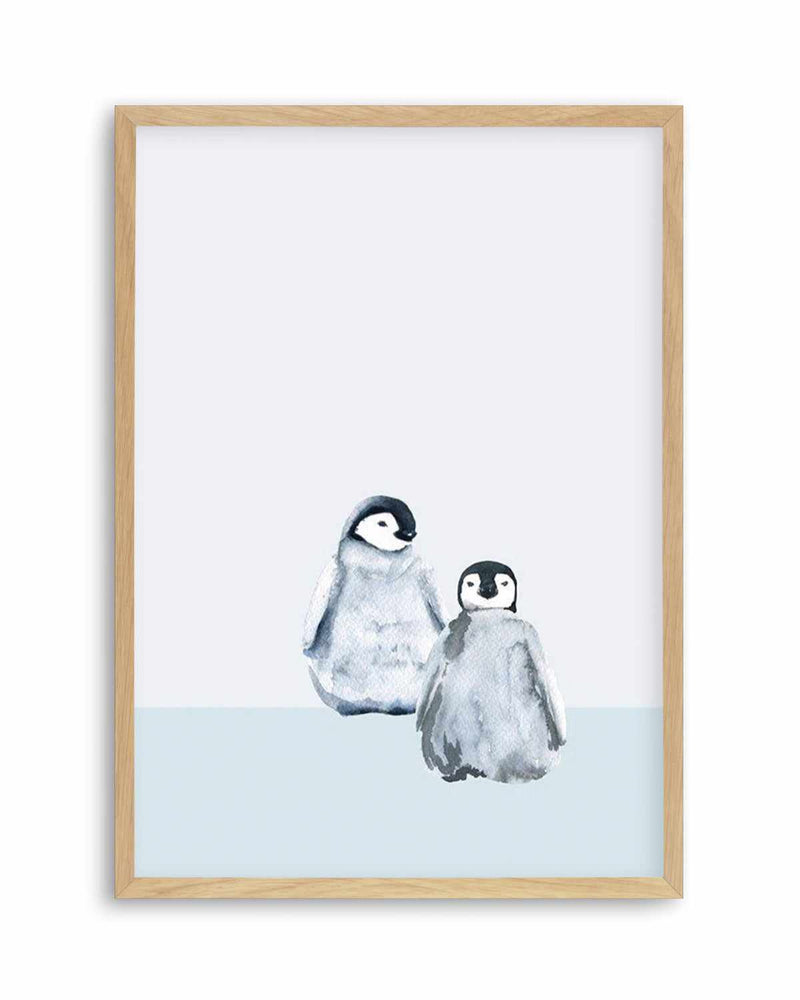 Little Penguins I Art Print