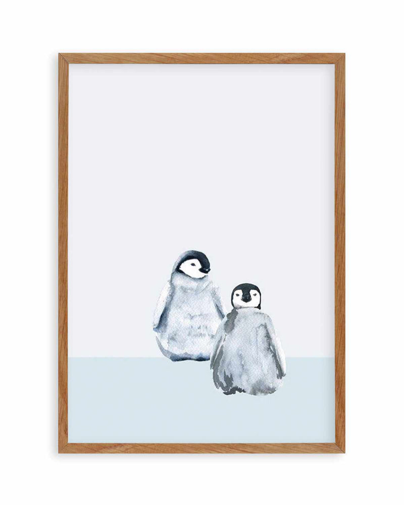 Little Penguins I Art Print