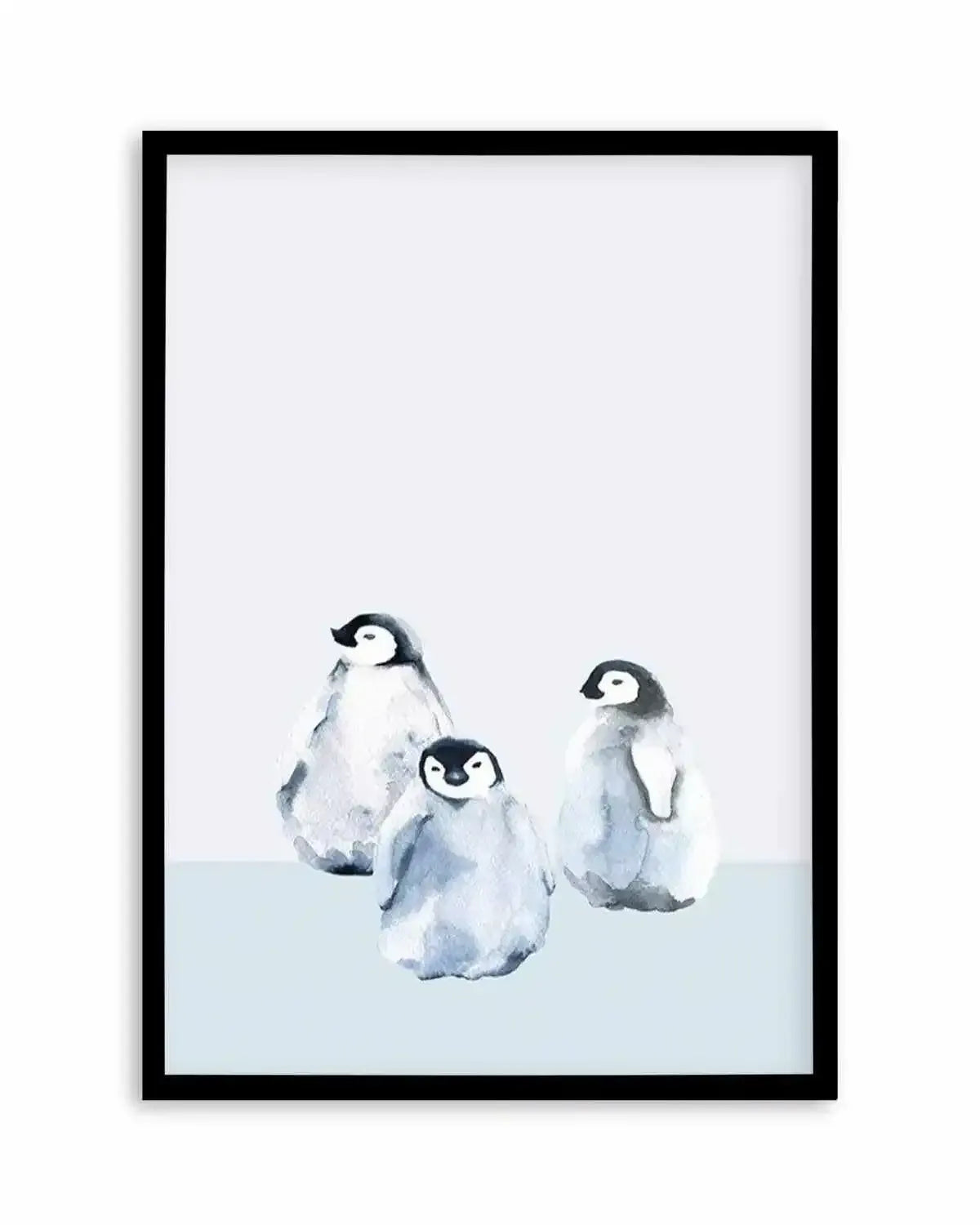 Little Penguins II Art Print from Olive et Oriel where you can shop wallpaper and artworks online