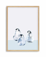 Little Penguins II Art Print