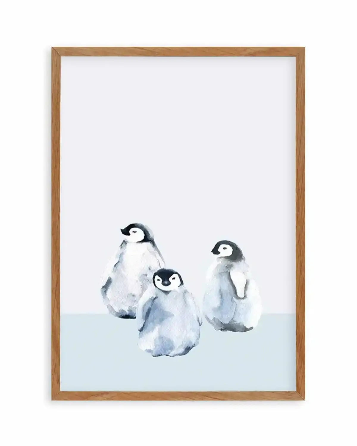Little Penguins II Art Print from Olive et Oriel where you can shop wallpaper and artworks online