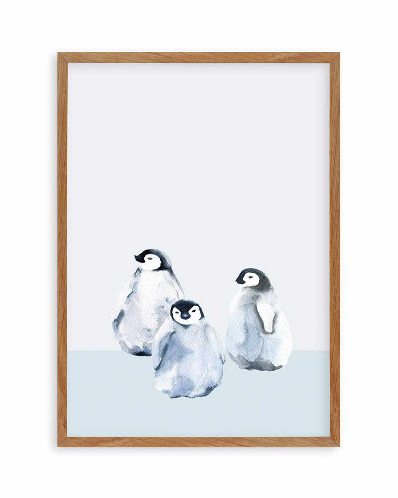 Little Penguins II Art Print
