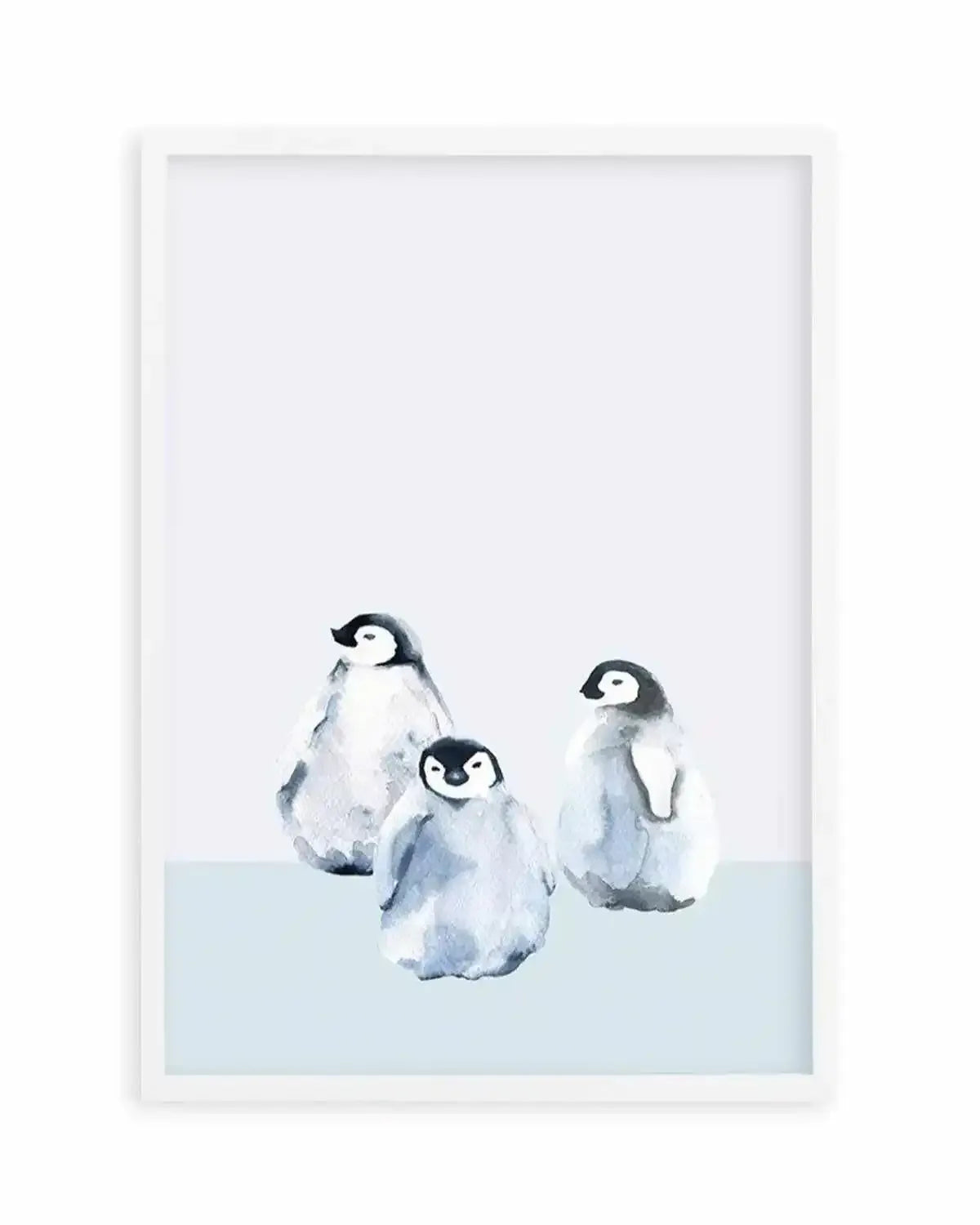 Little Penguins II Art Print from Olive et Oriel where you can shop wallpaper and artworks online