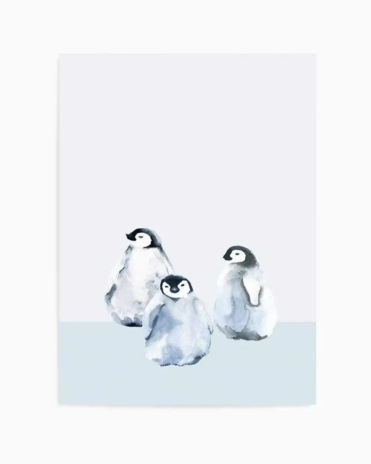 Little Penguins II Art Print from Olive et Oriel where you can shop wallpaper and artworks online