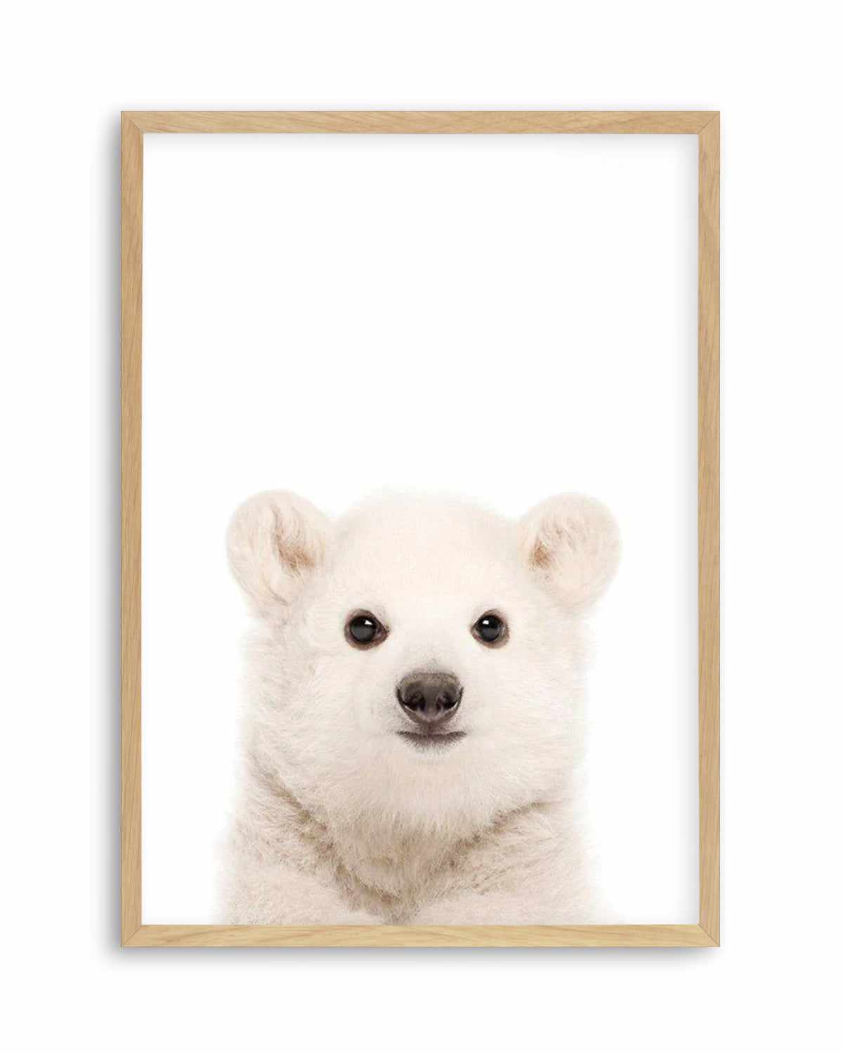 Little Polar Bear Art Print