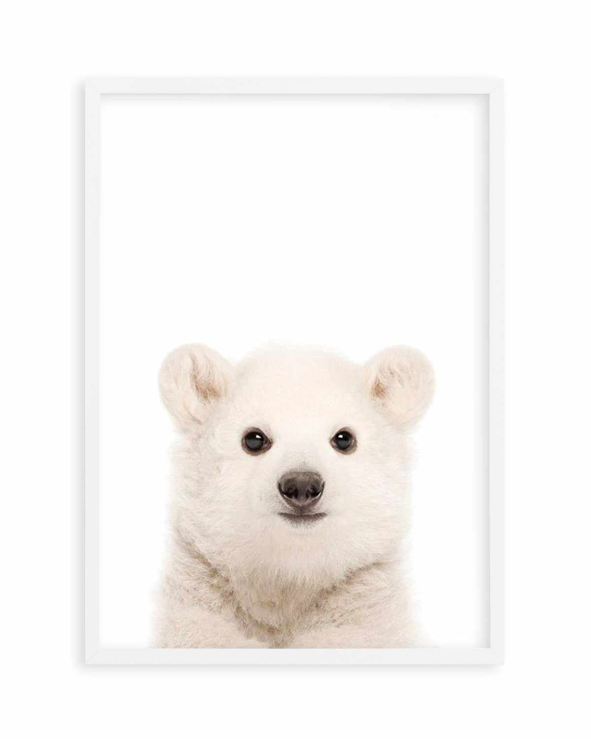 Little Polar Bear Art Print