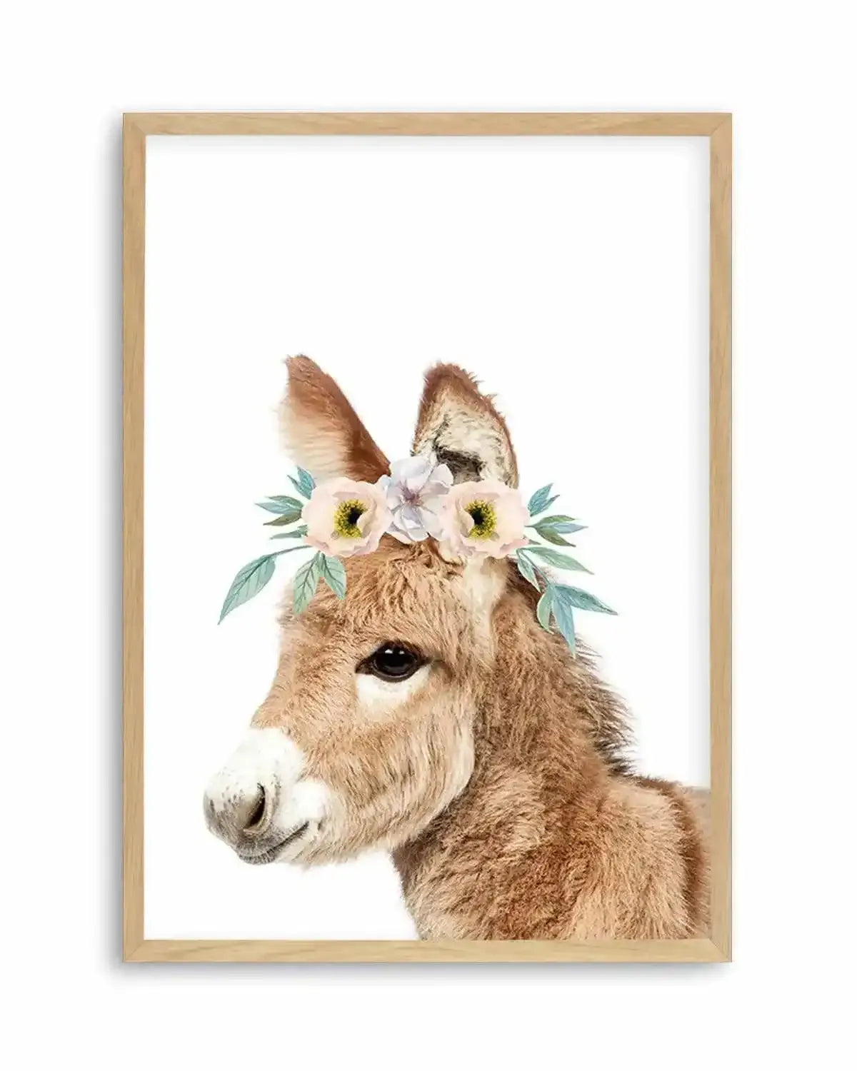 Little Pony | Flower Crown Art Print from Olive et Oriel where you can shop wallpaper and artworks online