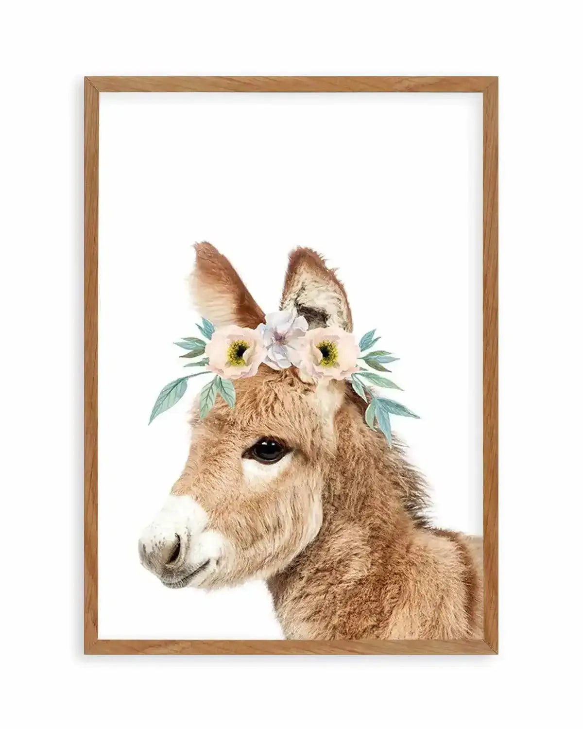Little Pony | Flower Crown Art Print from Olive et Oriel where you can shop wallpaper and artworks online