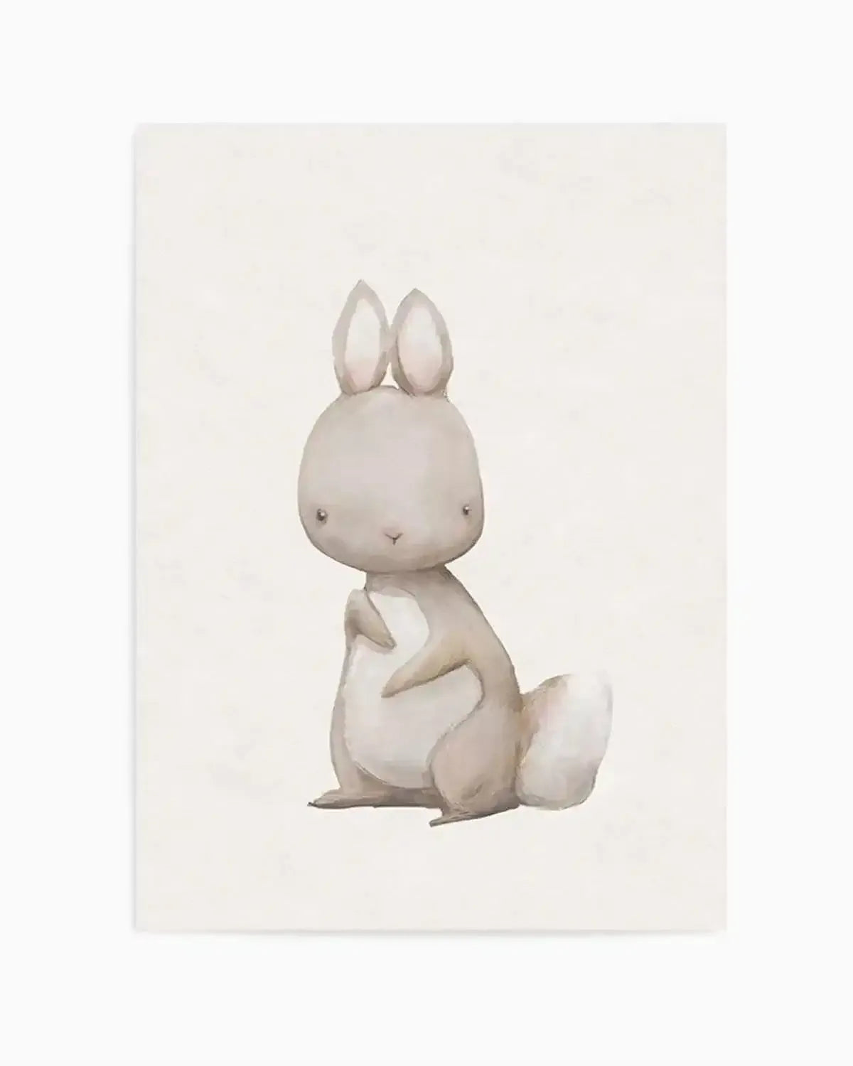 Little Rabbit Art Print from Olive et Oriel where you can shop wallpaper and artworks online
