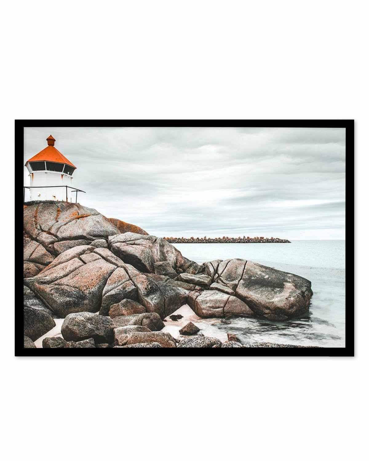 Little Red Lighthouse Art Print