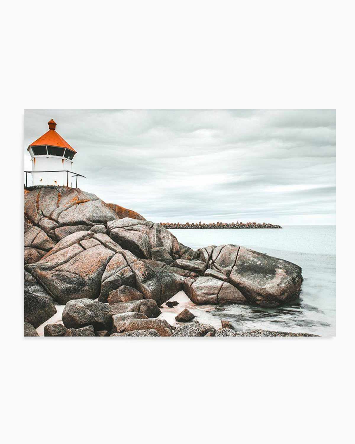 Little Red Lighthouse Art Print