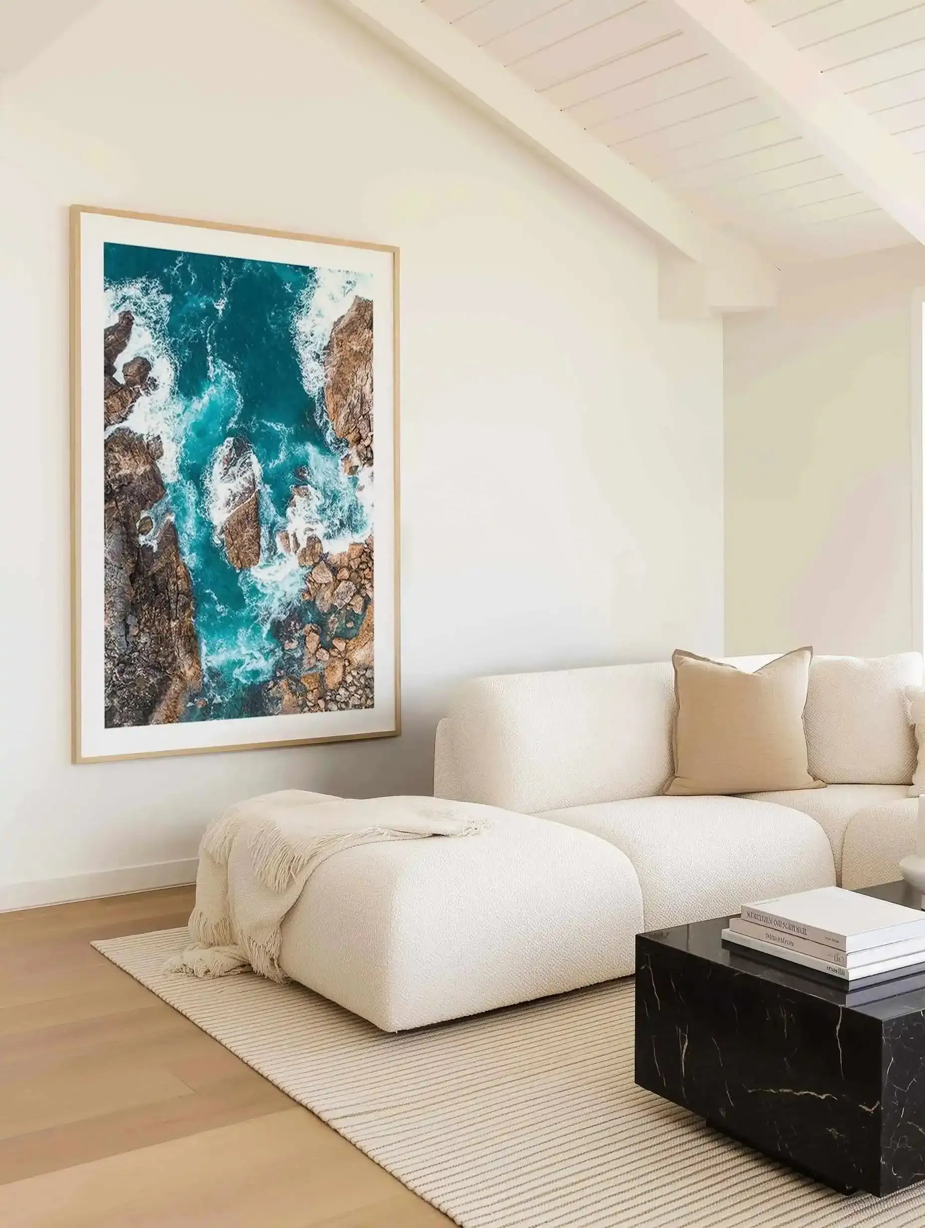 Little Rock Kianinny | Aerial Photo Wall Art Print from Olive et Oriel where you can shop wallpaper and artworks online