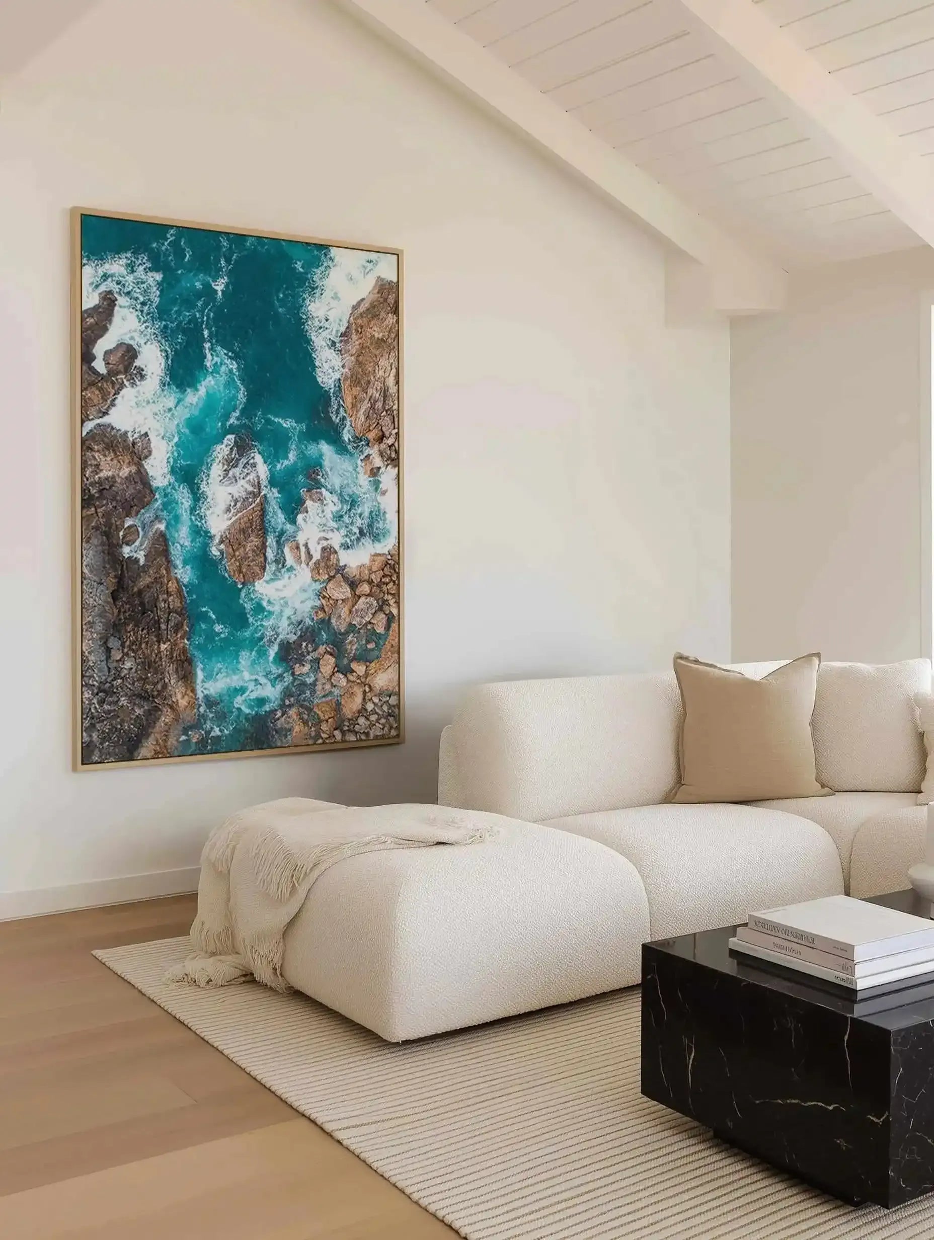 Little Rock Kianinny | Aerial Photo Wall Framed Canvas Art Print from Olive et Oriel where you can shop wallpaper and artworks online