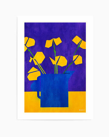 Little Sunflowers By Bo Anderson | Art Print from Olive et Oriel where you can shop wallpaper and artworks online