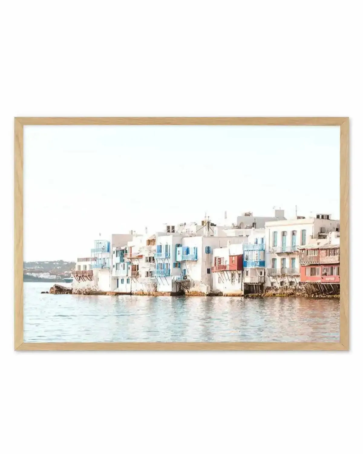 Little Venice | Mykonos Art Print from Olive et Oriel where you can shop wallpaper and artworks online
