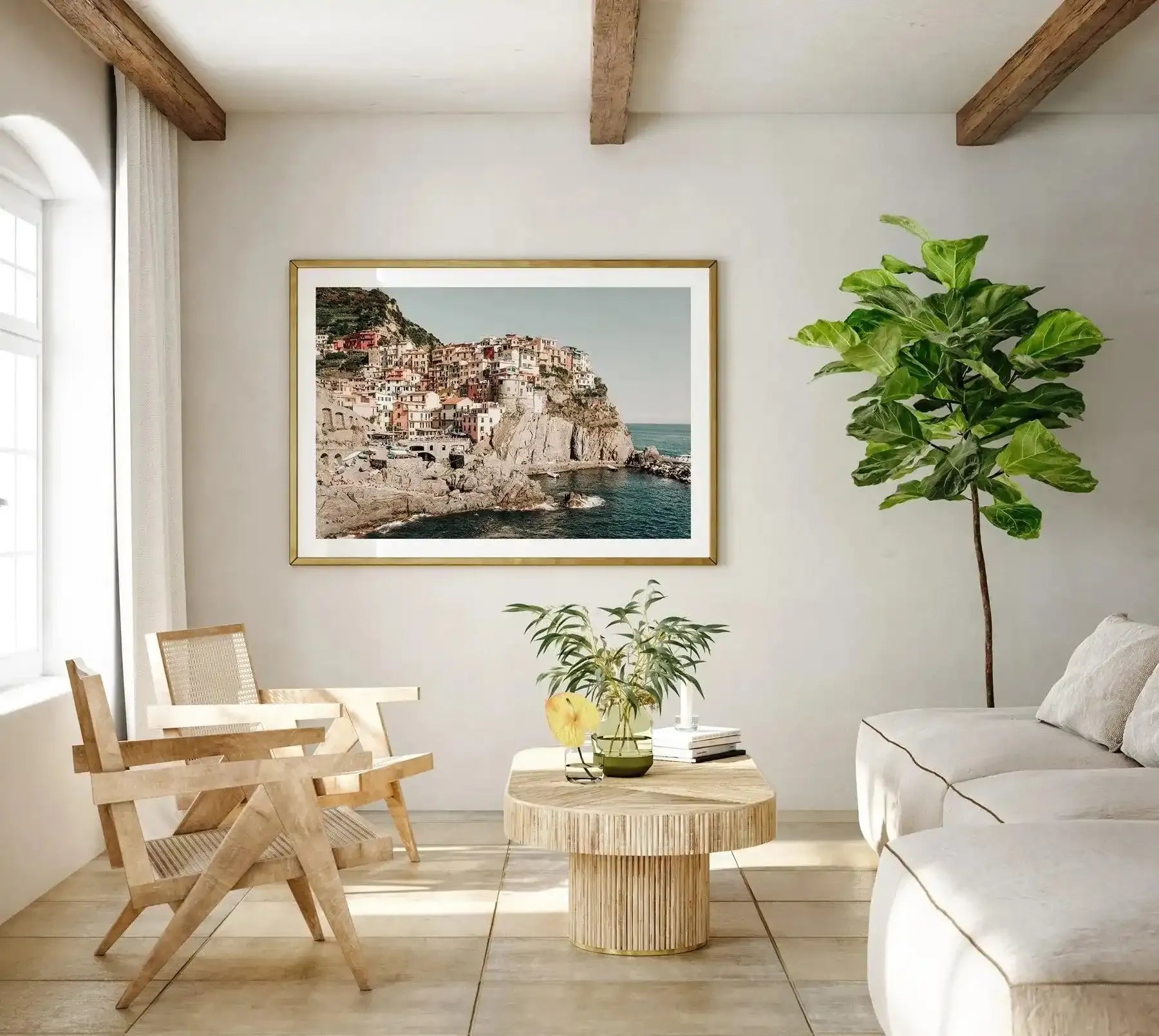 Little Village Italy by Jovani Demetrie Art Print-PRINT-Olive et Oriel-Jovani Demetrie-Buy-Australian-Art-Prints-Online-with-Olive-et-Oriel-Your-Artwork-Specialists-Austrailia-Decorate-With-Coastal-Photo-Wall-Art-Prints-From-Our-Beach-House-Artwork-Collection-Fine-Poster-and-Framed-Artwork