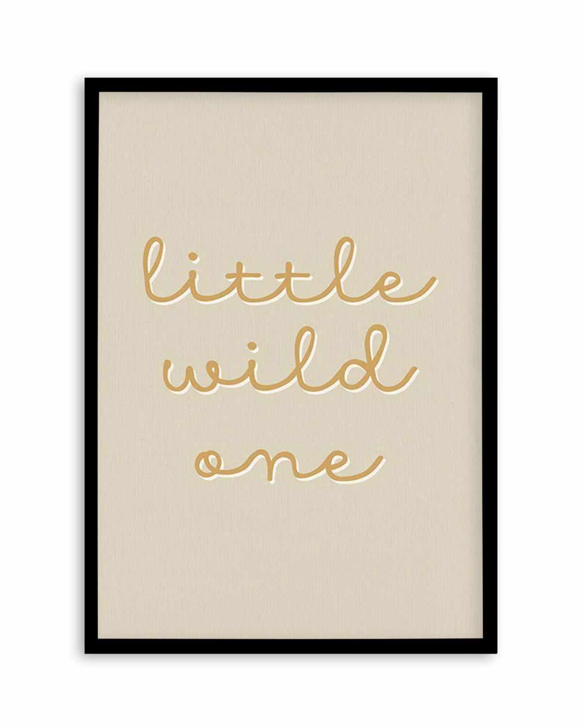 Little Wild One Art Print