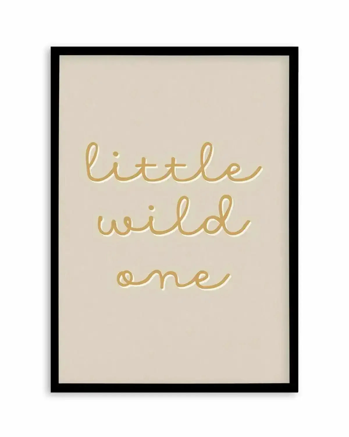 Little Wild One Art Print from Olive et Oriel where you can shop wallpaper and artworks online