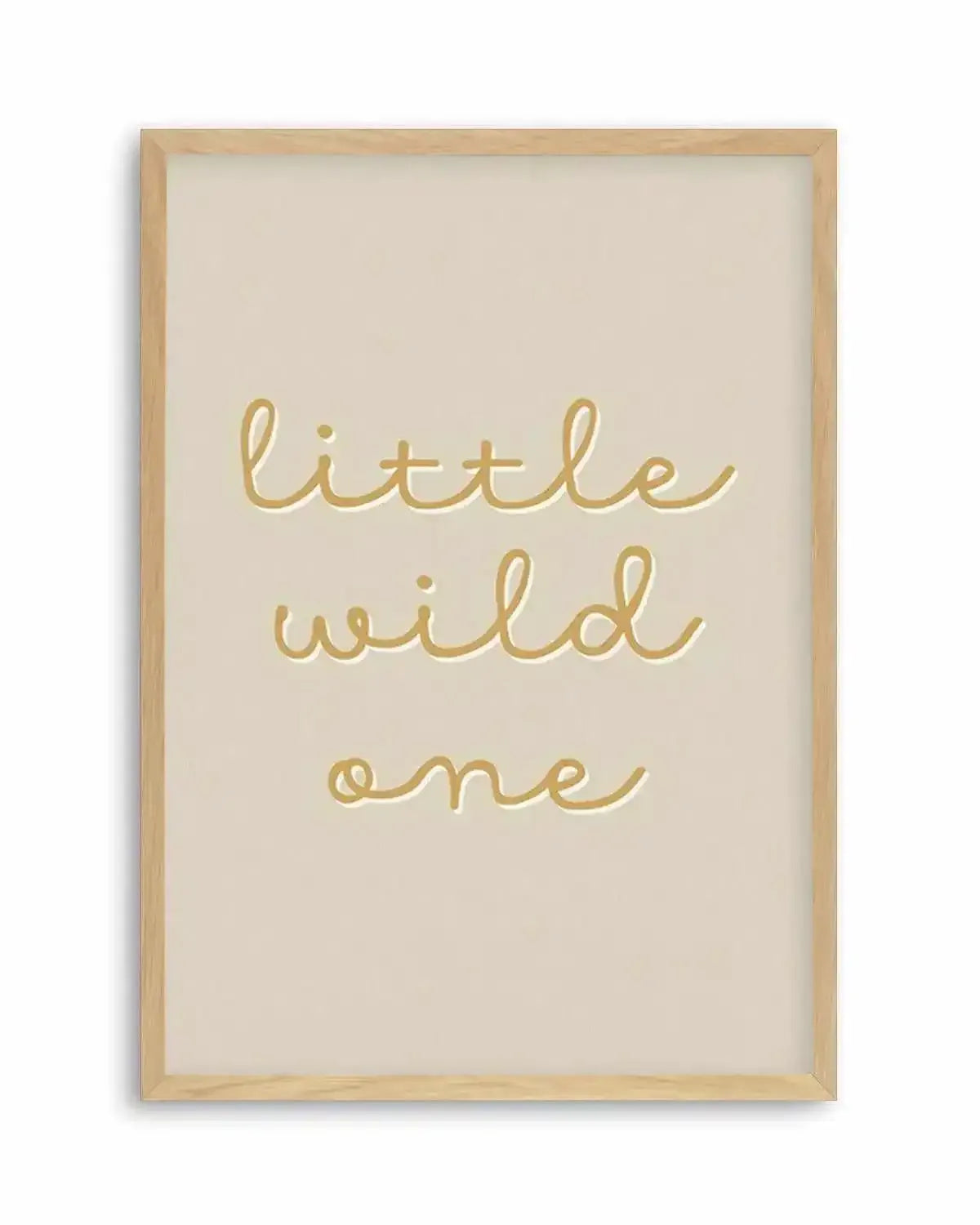 Little Wild One Art Print from Olive et Oriel where you can shop wallpaper and artworks online