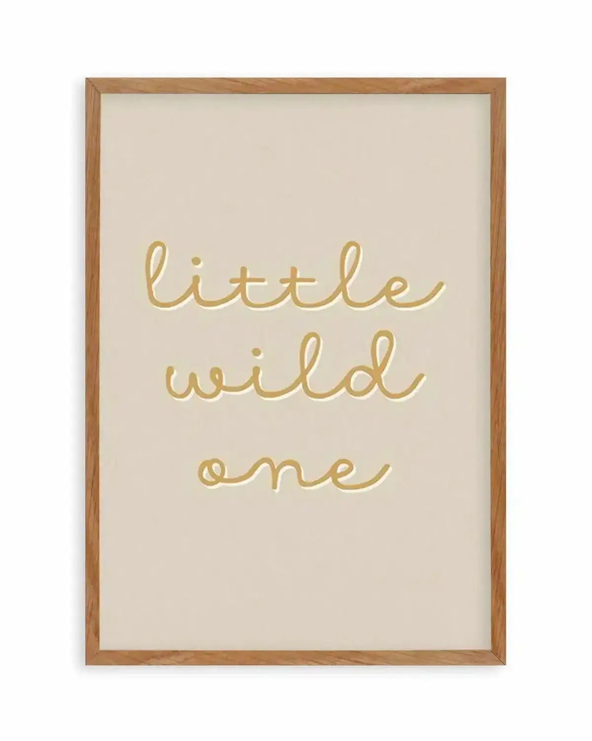 Little Wild One Art Print from Olive et Oriel where you can shop wallpaper and artworks online
