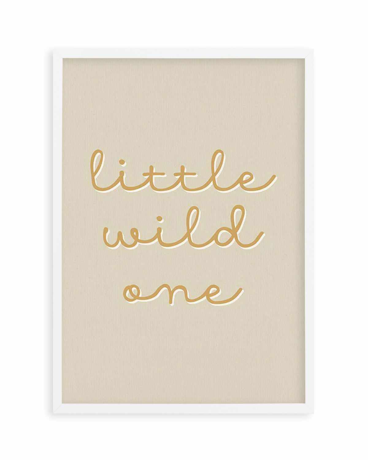 Little Wild One Art Print