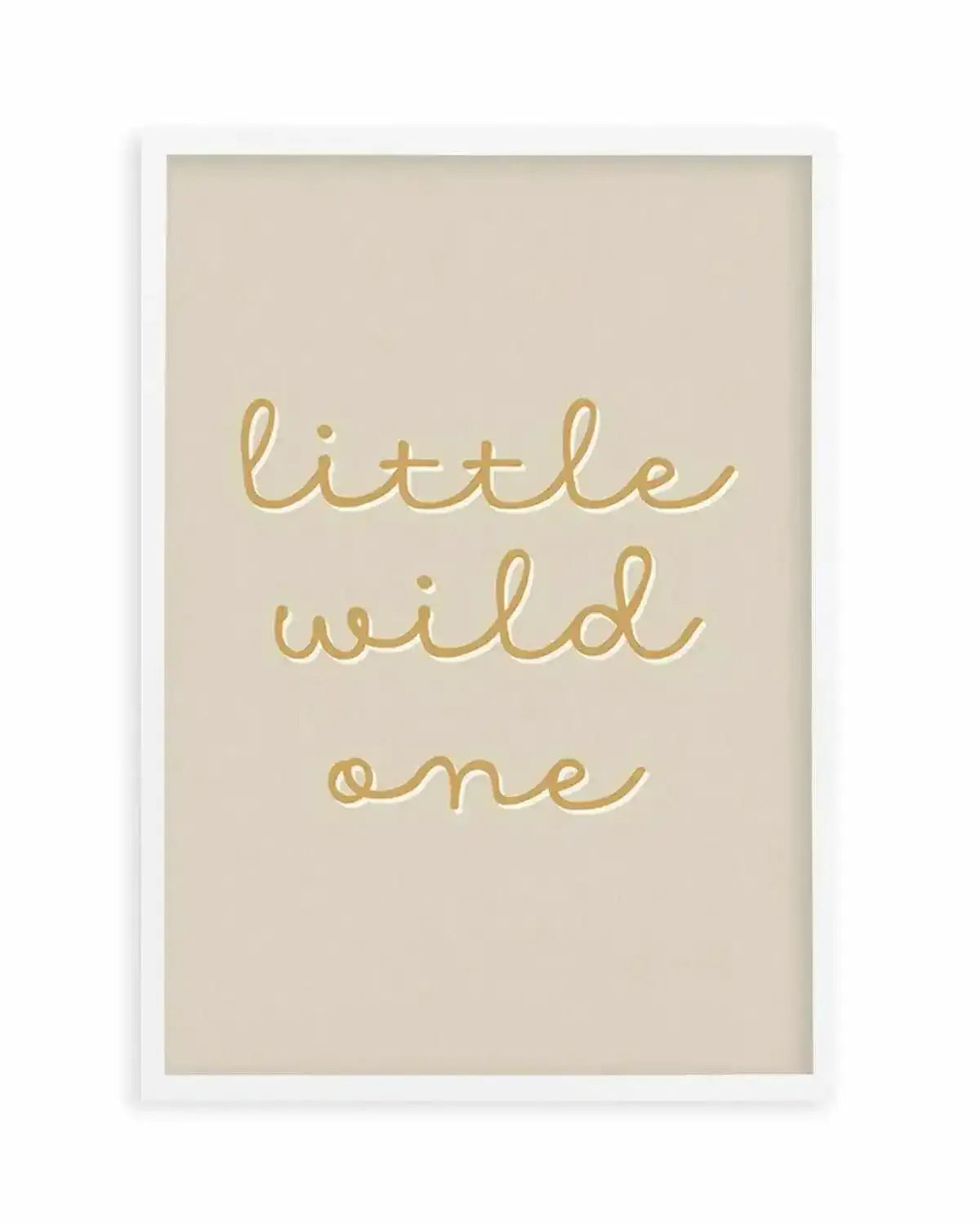 Little Wild One Art Print from Olive et Oriel where you can shop wallpaper and artworks online