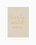 Little Wild One Art Print